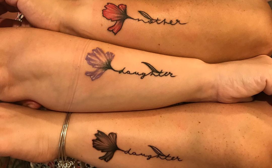 88 mother daughter tattoos