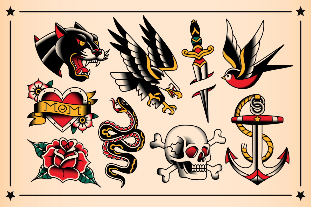 25 american traditional tattoo designs, ideas, & styles